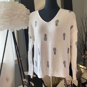 Summer pineapple sweater